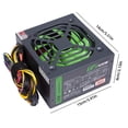 thumbnail image 2 of Fuente de alimentación de la computadora PSU de escritorio Fuente de alimentación ATX Dual 6Pin 2 SATA para computadora, 2 of 9