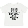 thumbnail image 3 of Inktastic Ohio Awesome Since 1803 Boys or Girls Toddler T-Shirt, 3 of 5