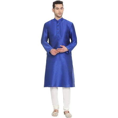 

Royal Kurta Men s Art Silk Kurta Pyjama (38 Royal Blue)