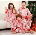 thumbnail image 2 of Pijamas familiares navideños 2025 Conjuntos navideños a juego Conjunto de pijama para adultos y niños con ciervos Mono para bebé Pijamas familiares a juego, 2 of 4