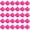 Pink, variant on Yihuala Pack Of 30 High Visibilities Fishing Float For Walleye Trout Bass With Slow Rotating Action Fishing Bobbers Buoys