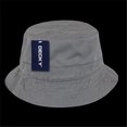 thumbnail image 1 of Decky 961-PL-GRY-06 Polo Bucket Hat, Grey - Small & Medium, 1 of 1