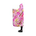 thumbnail image 1 of HATIART Couverture à Capuche Fleurs de Cerisier Couverture Portable Confortable 40x50 Pouces, 1 of 3