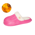 thumbnail image 1 of Indoor Lightweight Home Shoes Non-slip Memory Foam Slippers Warm Plush Flat Slippers, 1 of 6