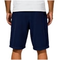 thumbnail image 4 of Men's Casual Corduroy Shorts Elastic Waist Drawstring Straight Leg Men's Casual Shorts with Pockets Athletic Shorts Beach Shorts for Summer, 4 of 4