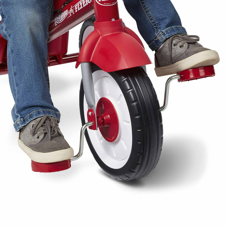  Radio Flyer Stroll 'N Trike - Triciclo rojo 4 en 1 para niños  pequeños de 1 a 5 años, 19.88 x 35.04 x 40.75 pulgadas : Juguetes y Juegos