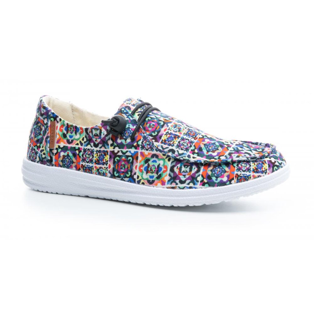 Corkys Footwear Corkys Womens Kayak Casual Slip On Sneakers (Mosaic