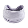 thumbnail image 2 of Clearance! Baberdicy Wide Elastic Headband Hair Headband Ladies Yoga Hijab Exercise Wicking Headband Elastic Non-Slip Headband Knotted Running Sports Headband V, 2 of 3