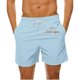 thumbnail image 5 of Mens Casual Pantalones Cortos en Forma de Corazón Impreso Cordón Bolsillo Playa, Poliéster Spandex para Primavera Verano Al Aire Libre Y Diario, 5 of 8