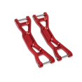 thumbnail image 2 of 2 piezas de brazo de suspensión superior trasero delantero de metal para coche Traxxas RC, rojo Afortunado Sencillez, 2 of 5