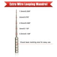 thumbnail image 4 of SPEEDWOX 3 Pcs Wire Looping Mandrel, 12 Sizes Black Jump Ring Mandrel, Ring Forming Tool for Jewelry Making Wire Wrapping, 4 of 7