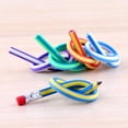 thumbnail image 1 of 5pcs Cute Stationery Colorful Magic Bendy Flexible Soft Pencil With Eraser School Office Supplies, 1 of 5