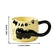 thumbnail image 2 of Taza de cerámica Tazas Tazas apilables con forma de gato Taza con relieve Taza de café con letras en inglés Taza de cerámica Tazas de café Tazas de café Tazas de café, 2 of 8