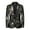 Gold-Black, variant on Mens Embroidery Tux Dress Suit Jacket Formal Print Prom Blazer Dinner Sport Coat