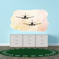 thumbnail image 3 of Air Craft Wall Decals for Boys Bedroom - Fly Wide-body Aircraft Plane DIY & Creativity Boy Girl Bedroom Wall Sticker - Size: 40 In x 24 In, 3 of 5