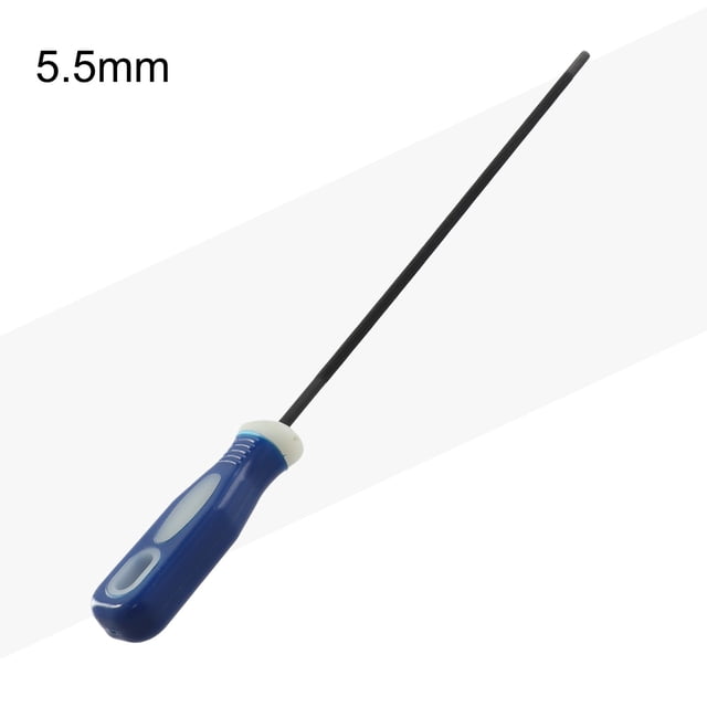 1/3 Pce Tronçonneuse Ronde 4mm 4.8mm 5.5mm Acier Aiguiseur de Chaîne pour Menuiserie Outils de Filetage 5.5mm