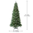 thumbnail image 3 of Holiday Time Williams™ 9' Pre-Lit Slim PE/PVC Quick Set® Pine Christmas Tree - Green, 3 of 5