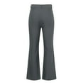 thumbnail image 5 of 70s Disco Pants for Men Mens Bell Bottom Dress Pants Stylish Dancing Stage Performance Flat Front Stretch Trousers Mens Casual Pants with Pockets, 5 of 5