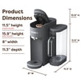 thumbnail image 5 of Keurig K-Supreme Gen 2, Single Serve K-Cup Pod Coffee Maker, Gray, 5 of 11