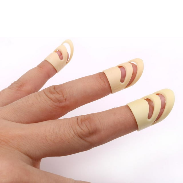 4xGuitare Protectores de Uñas Equipo de Instrumentos Musicales para Guitarristas Principiantes shamjiam Púas de guitarra