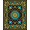 Black, Pattern 9, variant on ODIKA 4'x6' Machine Washable Non-Slip Area Rug, Luxurious Wavy Cascade With Elegant Textural High Traffic Rug, Blue, 601354