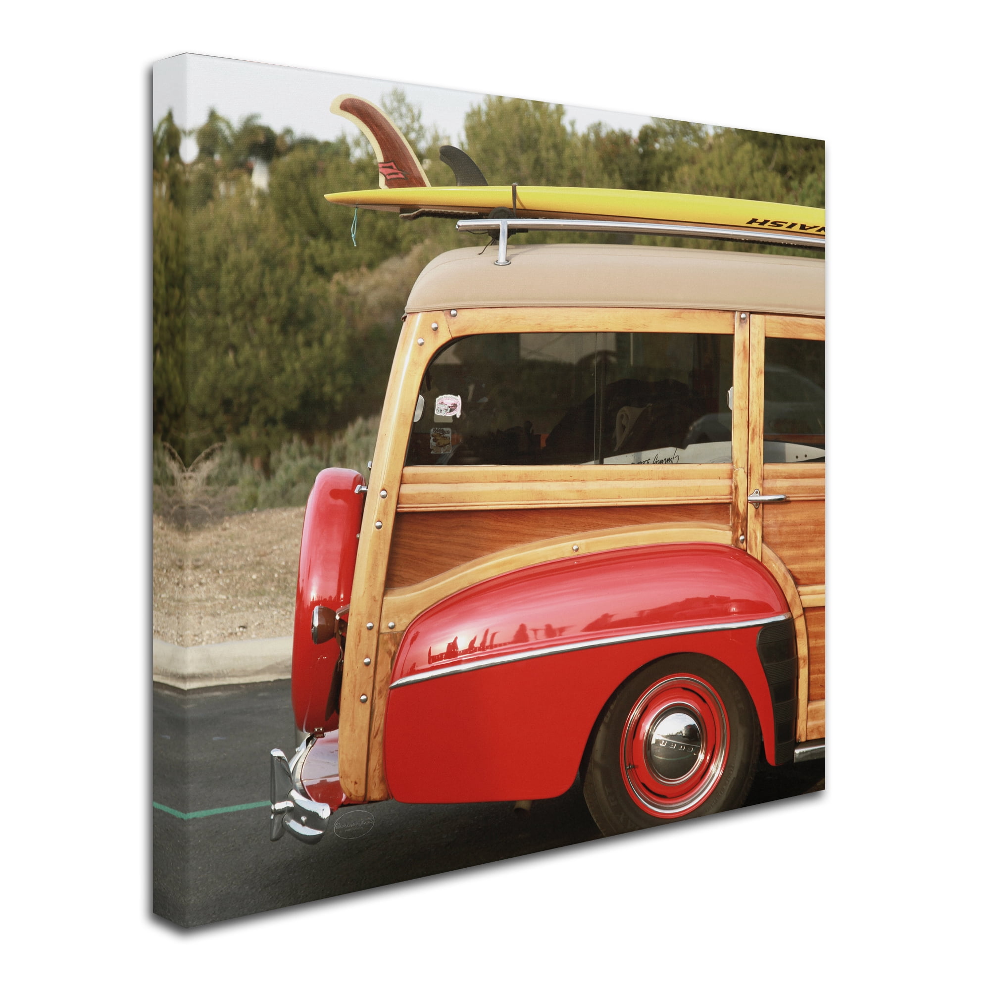 Trademark Fine Art 'Surfer Girl Crop' Canvas Art by Brookview Studio