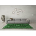 thumbnail image 3 of Ahgly Company Indoor Rectangle Persian Emerald Green Traditional Area Rugs, 7' x 10', 3 of 4