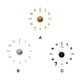 thumbnail image 5 of Reloj de pared eléctrico Advancent Estilo moderno Acero inoxidable Oro, plata, Negro, 5 of 6