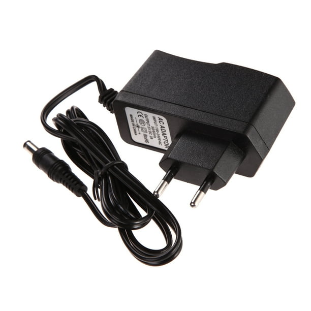 Kuymtek Adaptador convertidor CA 100-240V CC 5,5 mm x 2,5 mm 5V 2A 2000mA Cargador Enchufe de la UE
