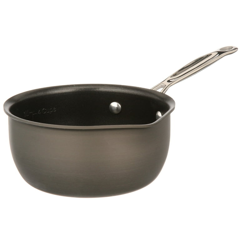 Cuisinart Chef's Classic 1-Quart Open Pour Saucier - Hard-Anodized Nonstick Sauce Pan