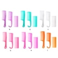 thumbnail image 5 of Tssuoun 1 Set Plastic Combs Creative Useful Barbershop Tools Durable Practical Modelling Supply for Home Hair Salons Men Women Children Purple, 5 of 6