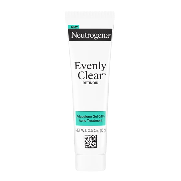 Neutrogena Evenly Clear Retinoid, Adapalene Gel 0.1%, 0.5 oz