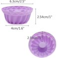thumbnail image 3 of Moldes de silicona para hornear, de 24 paquetes, mini molde de silicona para hornear, moldes de silicona para gelatina antiadherente, moldes para postres de lujo, sin Bpa, jello y mini pasteles Moldsi Feliz Sencillez, 3 of 5