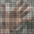 thumbnail image 3 of Abstract Tulle Curtains with Rod Pocket, Traditional Tartan Pattern British Clan Royal Vintage Heraldry Design, Sheer Drape for Wedding Party 2 Panels, 7 Sizes, Beige Dark Taupe Maroon, by Ambesonne, 3 of 3