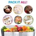 thumbnail image 6 of Foil Insulated Box Liners, Leakproof Thermal Cold Shipping, 5 Count, 6 x 6 x 6 in, 6 of 8