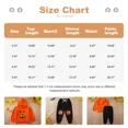 thumbnail image 5 of Toddler Boys Girls Glow-in-The-Dark Hoodies Set Halloween Skeleton Costumes Pumpkin Sweatshirt Tracksuit Pants, 2-6 Years, 5 of 9
