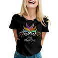 thumbnail image 1 of PMUYBHF T-Shirt à Manches Courtes Imprimé pour Femmes Printemps Été Vacances Col Rond 1427 m, 1 of 5