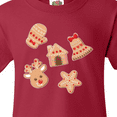 thumbnail image 4 of Inktastic Christmas Gingerbread Cookies Youth T-Shirt, 4 of 5
