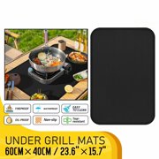 Silicone Counter Mats, Double Layer Fireproof Heat Insulation Protector, Suitable for Oven, Microwave and Coffee Maker