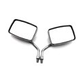 thumbnail image 1 of Accesorio de espejo simple cuadrado espejo de vista trasera Modificación profesional Modificación Parte de modificación para uso de reemplazo Silver 1 par Inevent VI002059-01B, 1 of 7