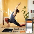 thumbnail image 3 of Báscula inteligente KONQUEST para peso corporal, báscula digital de baño con Bluetooth, IMC, grasa corporal, monitor de composición corporal, analizador de salud con aplicación para smartphone, 181 kg, 3 of 5