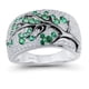 thumbnail image 4 of Anillo de rama de flor de ciruelo con diamantes Anillo de moda europea y americana, 4 of 5