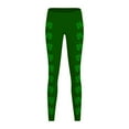 thumbnail image 5 of B91xZ Womens Leggings Performance Ankle Tights with Side Pockets,Green XXL, 5 of 5