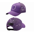 thumbnail image 1 of Formidable! Gorra Trucker Mercedes Lewis Logo Bordado Automovilismo Morada, 1 of 1