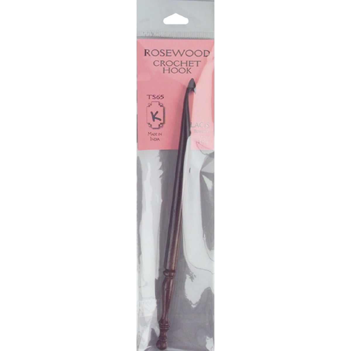 Rosewood Crochet Hooks, Size 10.5