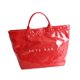 thumbnail image 5 of Bolso de playa impermeable de gran capacidad, elegante y reutilizable, bolso de mano para mujer, bolso de mano tipo hobo Rojo, 5 of 9