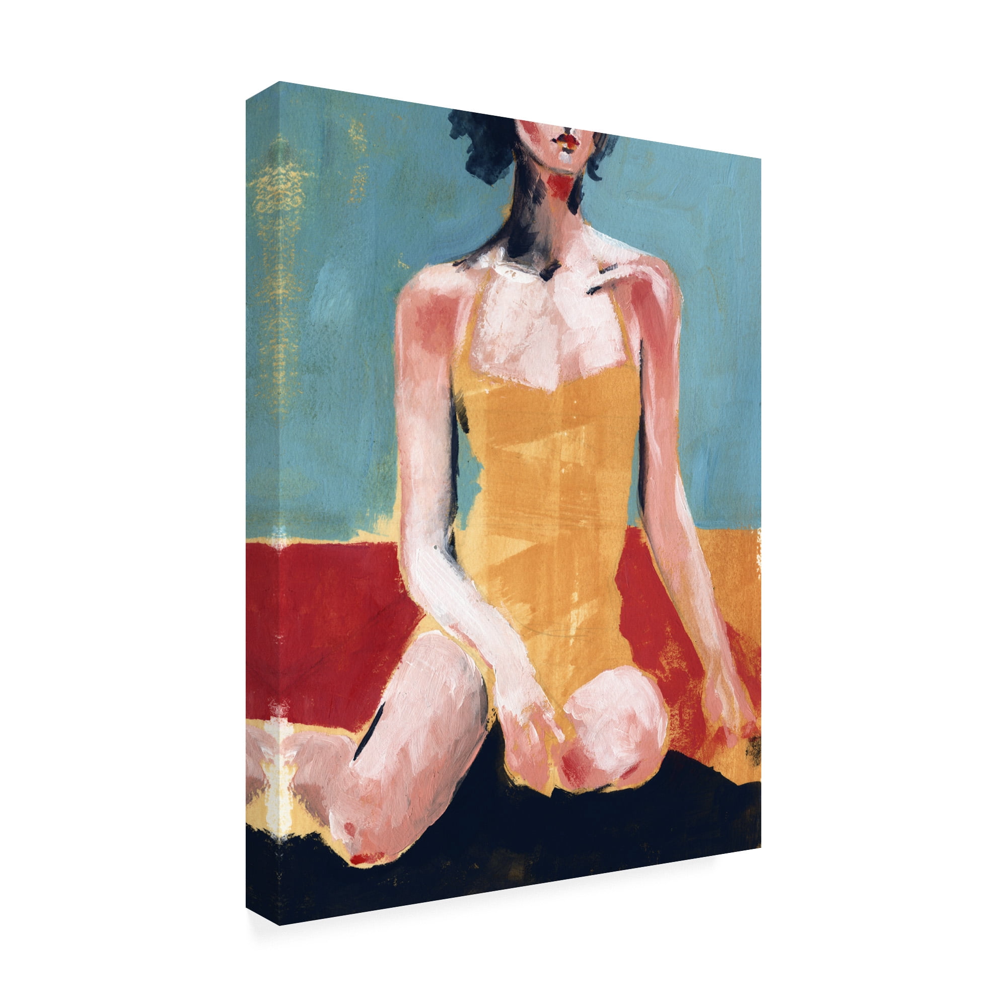 Trademark Fine Art 'Vintage Swim I' Canvas Art by Jennifer Paxton Parker