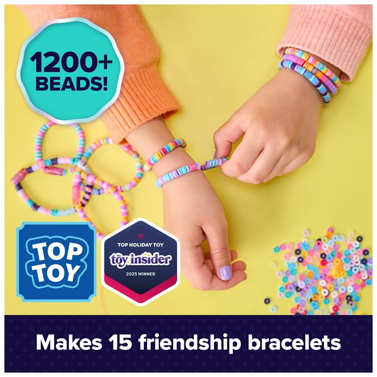 Cool Maker, Stack'd Heishi Bracelet Studio with Over 1200 Beads