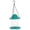 Green, variant on Darzheoy Bird Feeders for Outdoors, Retractable Hanging Squirrel Proof Wild Bird Feeders for Garden Yard Outdoor Decoration, Round Roof Design for Sun-Proof and Rainproof, Dark Gray