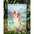 thumbnail image 3 of Carolines Treasures CK1985GF Mountian Flowers Blenheim Cavalier Spaniel Flag Garden Size  Small multicolor, 3 of 3